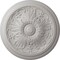 Ekena Millwork Vienna Ceiling Medallion (Fits Canopies up to 3 1/4"), 16 7/8"OD x 5/8"P, Ultra Pure White CM17VIUWF - alternate 1